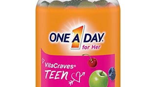 One A Day Teen for Her Multivitamin Gummies, Supplement...