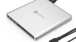 iClever USB 3.0 External DVD CD Drive, Faster Data Transfer...