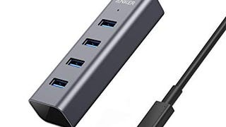 Anker USB C Hub, Aluminum USB C Adapter with 4 USB 3.0...