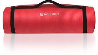 WODFitters Yoga Pilates Exercise Workout Mat Thick for...