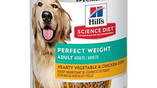 Hill's Science Diet Wet Dog Food, Adult, Perfect Weight...