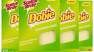 3M Scotch-Brite Dobie All Purpose Pads, 3Count (Pack of...