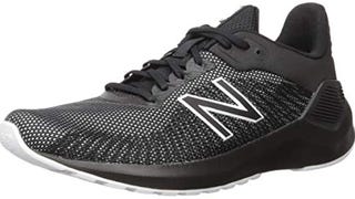 New Balance Men's Ventr V1 Running Shoe, Black/White, 15...