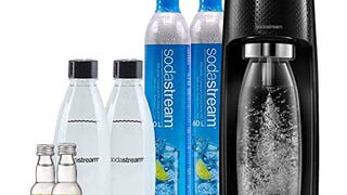SodaStream Fizzi Sparkling Water Maker Bundle (Black), with...