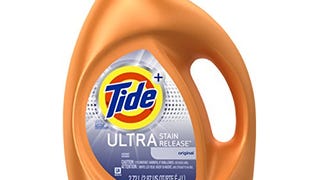 Tide Ultra Stain Release Free Liquid Detergent 48 Load...