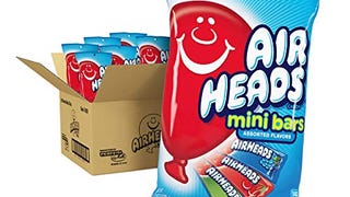 Airheads Candy Mini Bars, Assorted Fruit Flavor, Individually...