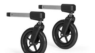 Burley Design Bike Trailer 2-Wheel Stroller Kit, Black/...