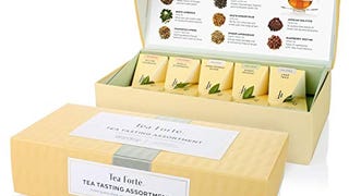 Tea Forte Assorted Classic Teas, Petite Presentation Box...