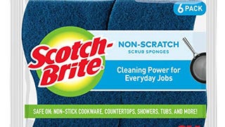 Scotch-Brite Non-Scratch Scrub Sponges, Sponges for Cleaning...