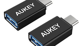 AUKEY USB C Adapter, [2 Pack] USB C to USB 3.0 Adapter...