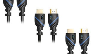 3 Pack of HDMI 6 Feet Cables Category 2 (Full 1080P Capable)...