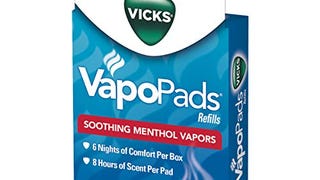 Vicks VapoPads, 6 Count â€“ Soothing Menthol Vapor Pads...
