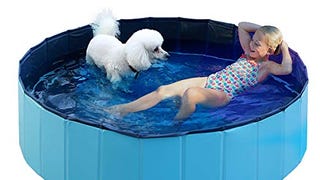 Namsan Pet Bath Pool Foldable Kiddie Pool for Kids PVC...