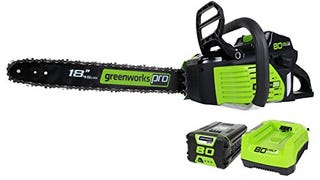Greenworks Pro 80V 18-Inch Brushless Cordless Chainsaw,...