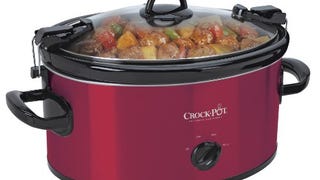 Crock-Pot 6-Quart Cook & Carry Oval Manual Portable Slow...