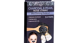 AZURE Charcoal & Pearl Luxury Cleansing Nose Strips Pads...