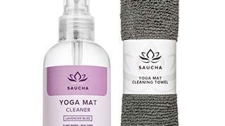Saucha Yoga Mat Cleaner 4oz Bottle with Cleaning