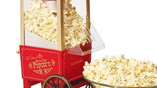 Nostalgia Popcorn Maker, 12 Cups Hot Air Popcorn Machine...