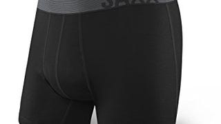 Saxx Underwear Men's Blacksheep 2.0 Boxer Fly Black Heather...