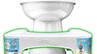 Step and Go LLC Toilet Stool 7” New - Proper Toilet Posture...