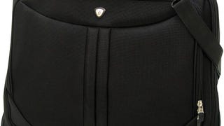 Olympia Luggage Deluxe Garment Bag, Black, One