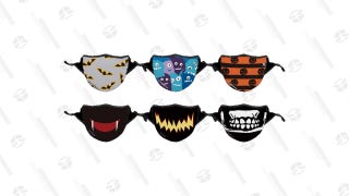 6-Pack: Extreme Fit Halloween Two-Layer Reusable Mask