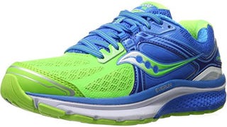 Saucony Women's Omni 15 Running Shoe, Blue/Slime, 8.5 M...