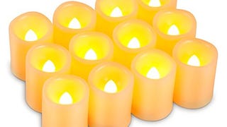 Kohree Timer Votive Flameless Candles, Unscented Battery...