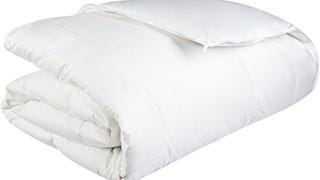 Amazon Brand – Pinzon Lightweight Shed-Resistant White...