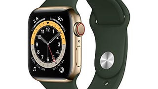 Apple Watch Series 6 (GPS + Cellular, 40mm) - Gold Stainless...
