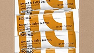 Amazon Brand - Solimo Sweet & Salty Peanut Granola Bars,...