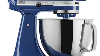 KitchenAid KSM150PSBW Artisan Series 5-Qt. Stand Mixer...