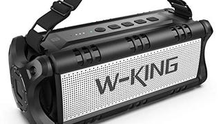 Bluetooth Speaker, W-KING 50W Powerful Bluetooth Speaker...