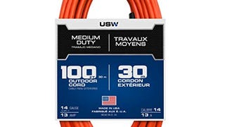 US Wire and Cable 63100 SJTW General Purpose Extension...