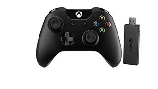 Microsoft Xbox One Controller + Wireless Adapter for Windows...