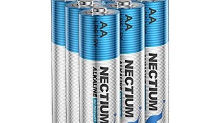 NECTIUM Superior Performance AA Batteries 8 Count Alkaline...