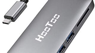 HooToo USB C Hub, 6 in 1 USB C Adapter, USB C Dongle with...