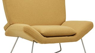 Amazon Brand – Rivet Farr Lotus Accent Chair, 39.8"W,...
