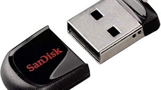 SanDisk Cruzer Fit CZ33 64GB USB 2.0 Low-Profile Flash...