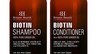 BOTANIC HEARTH Biotin Shampoo and Conditioner Set - with...
