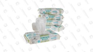 5-Pack: 72ct Disinfectant Wipes with Bleach