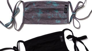 Mindful Masks Cotton Flow - Emerald Tie Dye/Black
