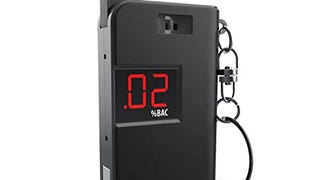 BACtrack Keychain Breathalyzer (Black) | Ultra-Portable...