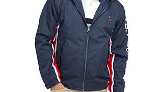 U.S. Polo Assn. Men's Windbreaker Light Jacket with Hood...