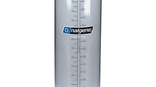 Nalgene HDPE Wide Mouth Water Bottle, Gray, 48