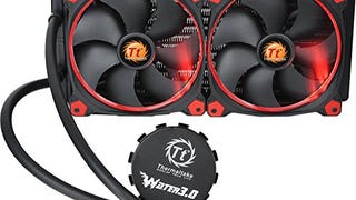 Thermaltake Water 3.0 280 Riing Red Edition PWM AIO Tt...