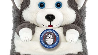 HideAway Pets 15" Siberian Husky Plush