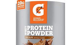 Gatorade Whey Protein Powder, Chocolate, 22.4 Ounce (20...