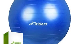 Trideer Exercise Ball (45-85cm) Extra Thick Yoga Ball Chair,...