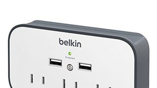Belkin Wall Surge Protector - 3 Outlet Surge Protector...